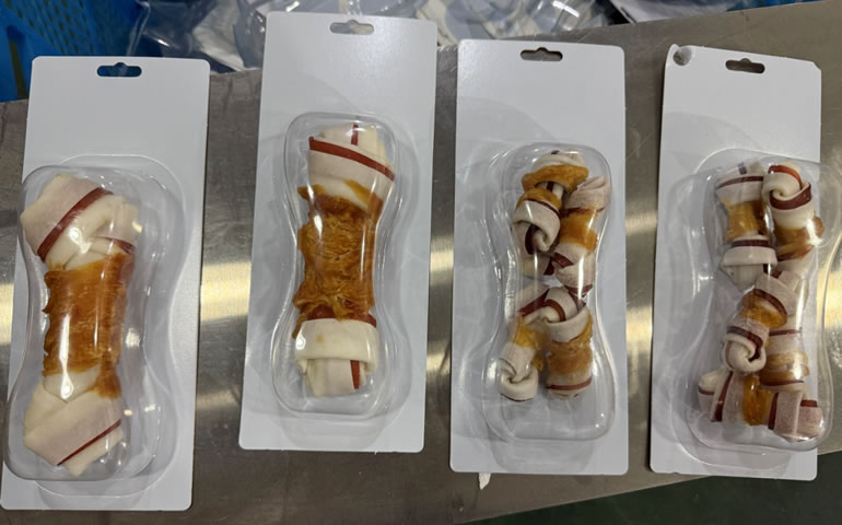 用于寵物零食吸塑包裝